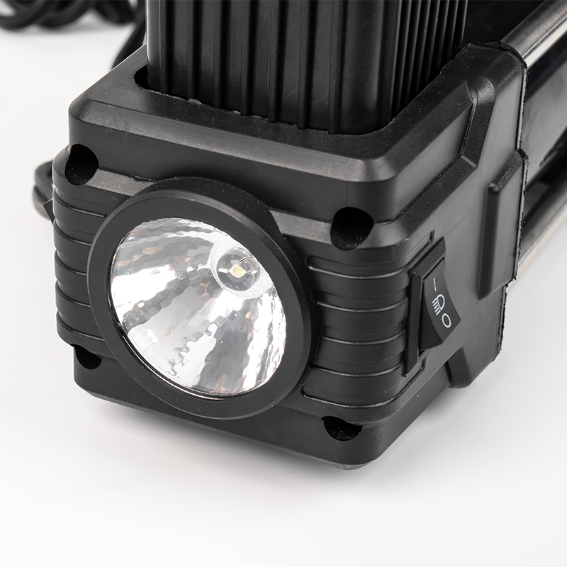 SX-211 Compresor de aire de doble cilindro con LED destacado