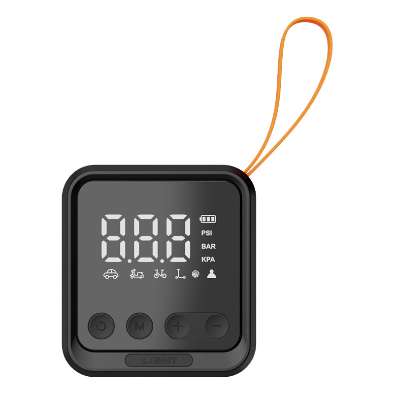 C-07 Mini inflador inalámbrico con pantalla digital