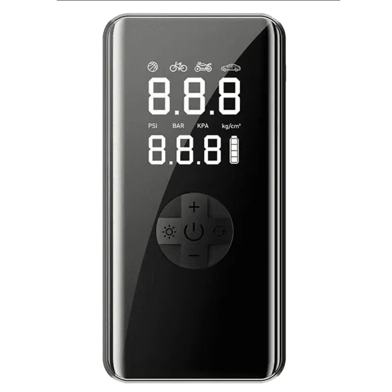 YT-02 Arrancador auxiliar e inflador de neumáticos liviano (6000 mAh)