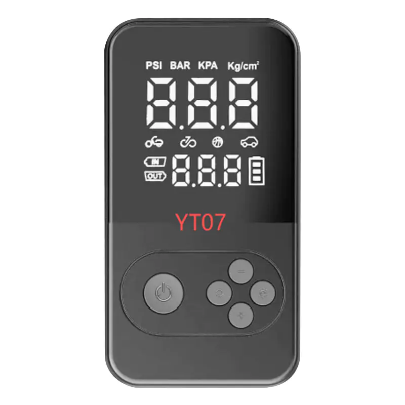 Arrancador auxiliar compacto YT-07 e inflador de neumáticos con luz SOS